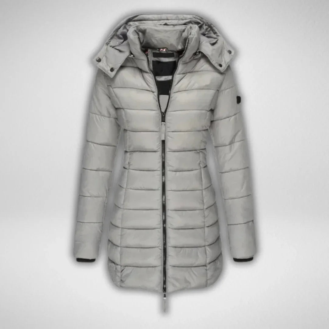 TALIA™ - Classic Long Puffer Jacket - MABEL LONDON