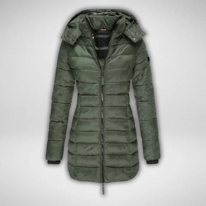 TALIA™ - Classic Long Puffer Jacket - MABEL LONDON