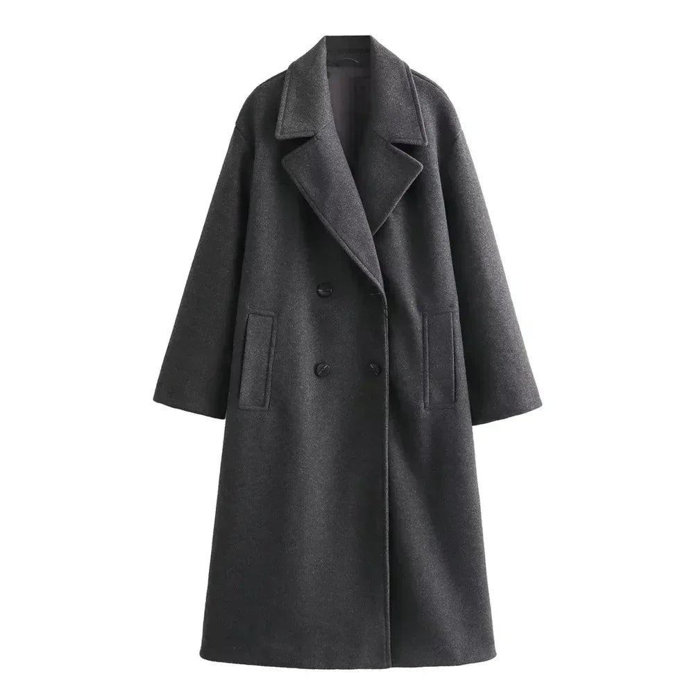 Lyna - Warm Winter Coat with Elegant Design - MABEL LONDON