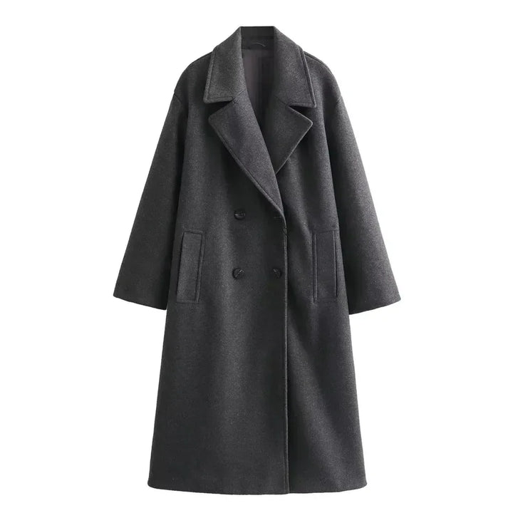 Lyna - Warm Winter Coat with Elegant Design - MABEL LONDON