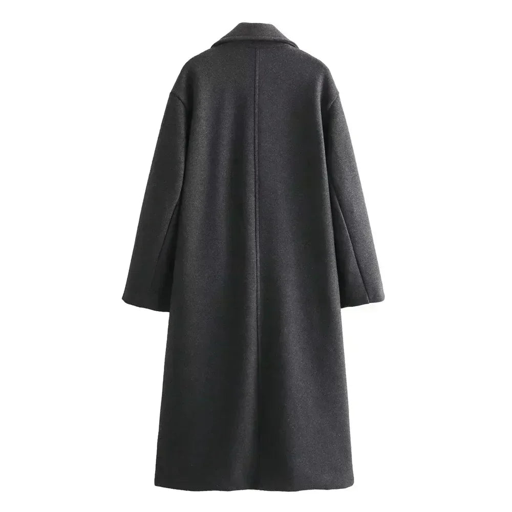 Lyna - Warm Winter Coat with Elegant Design - MABEL LONDON