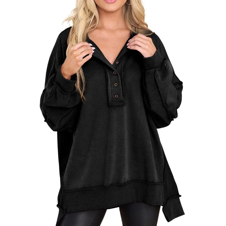 LEILANI™ – Cozy Casual Sweatshirt - MABEL LONDON