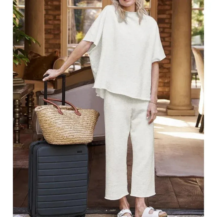 MARIELLA™ – Relaxed Two-Piece Lounge Set - MABEL LONDON