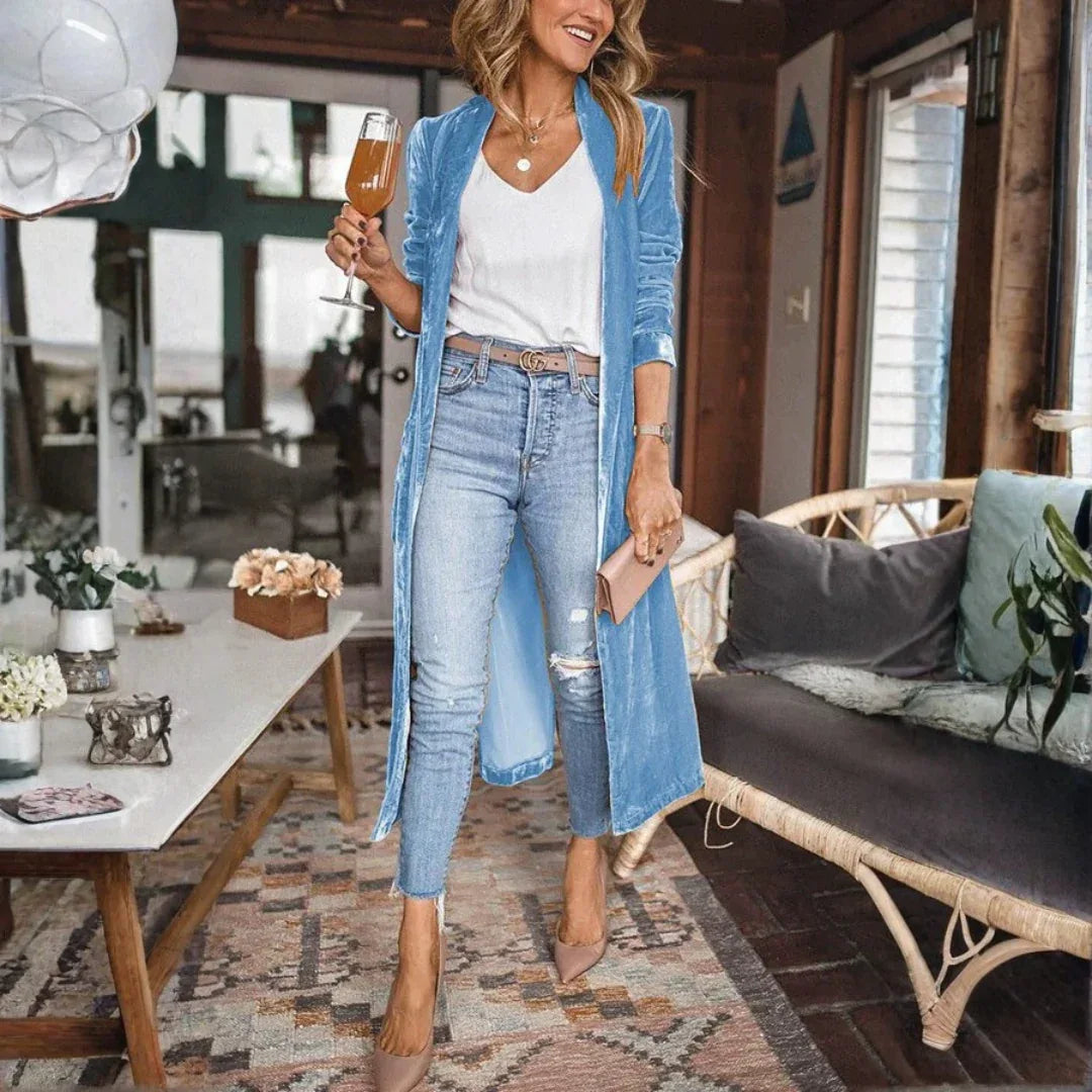 HARPER™ - Elegant Longline Coat - MABEL LONDON