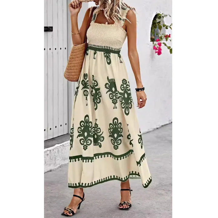 ESTE™ - Summer Casual Sleeveless Maxi Dress - MABEL LONDON