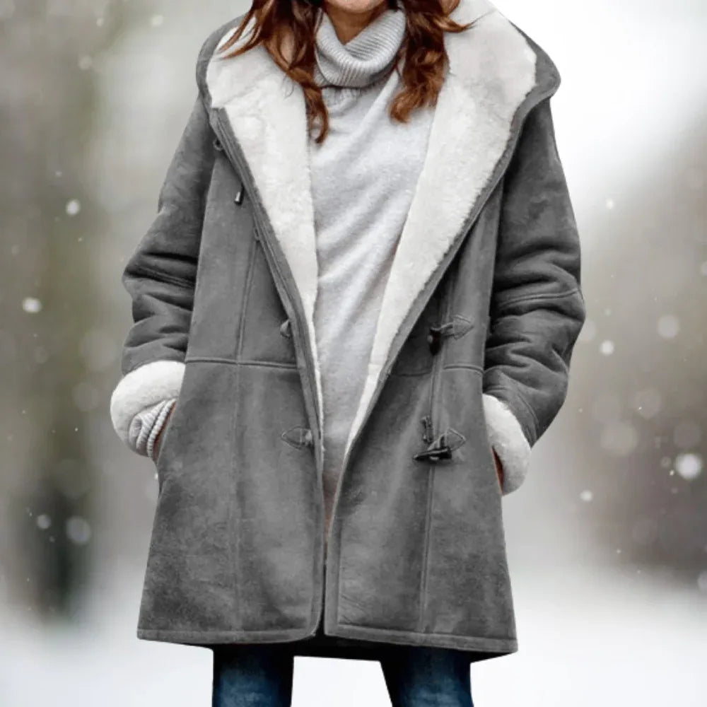 Noelle™ | Warm and Stylish Fleece Coat - MABEL LONDON