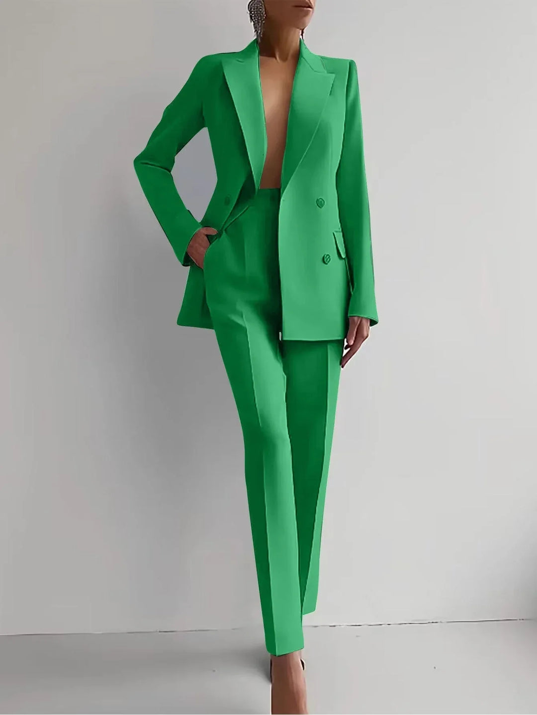VICTORIA™ | Sleek Tailored Suit - MABEL LONDON