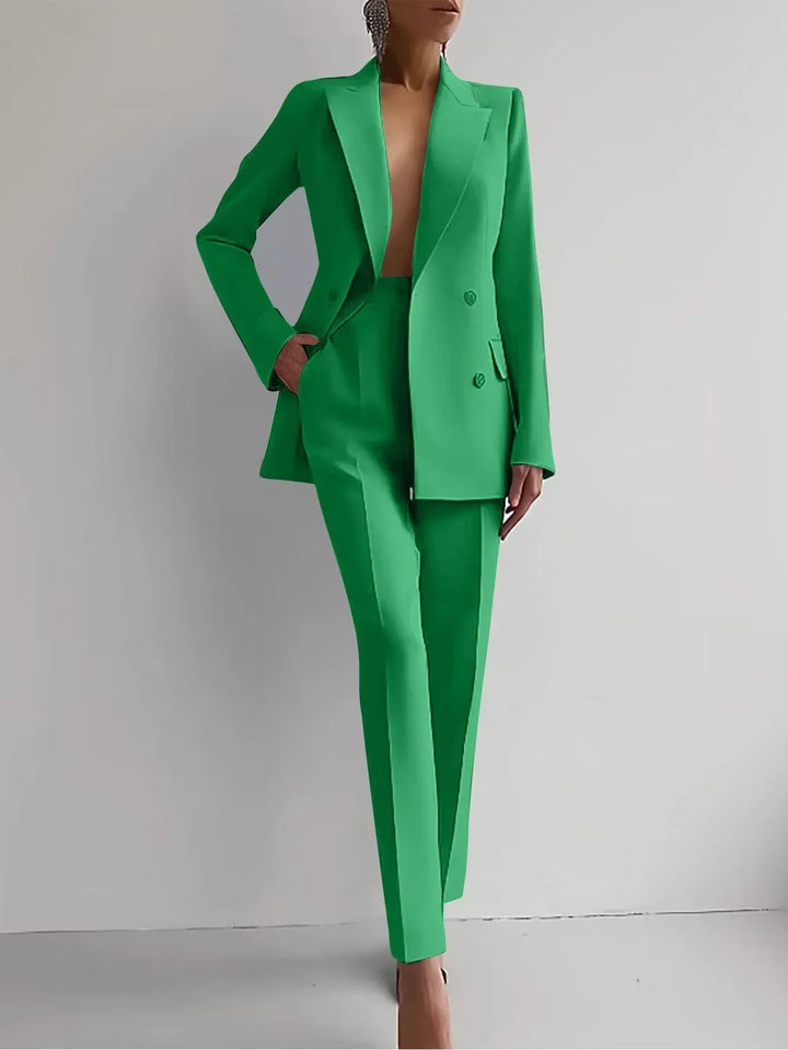 VICTORIA™ | Sleek Tailored Suit - MABEL LONDON