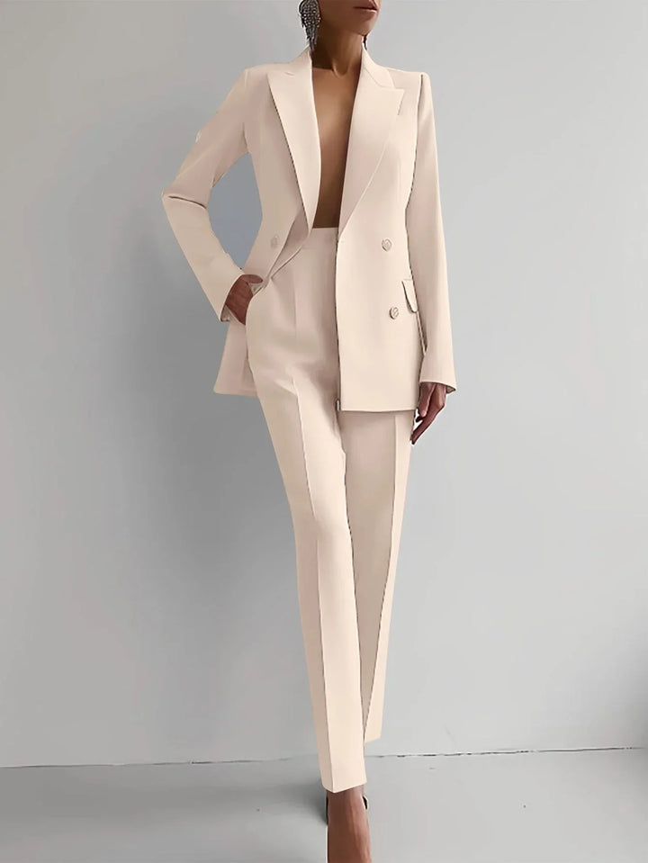 VICTORIA™ | Sleek Tailored Suit - MABEL LONDON