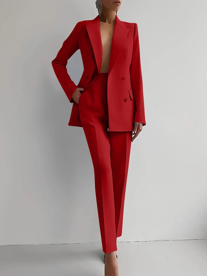 VICTORIA™ | Sleek Tailored Suit - MABEL LONDON