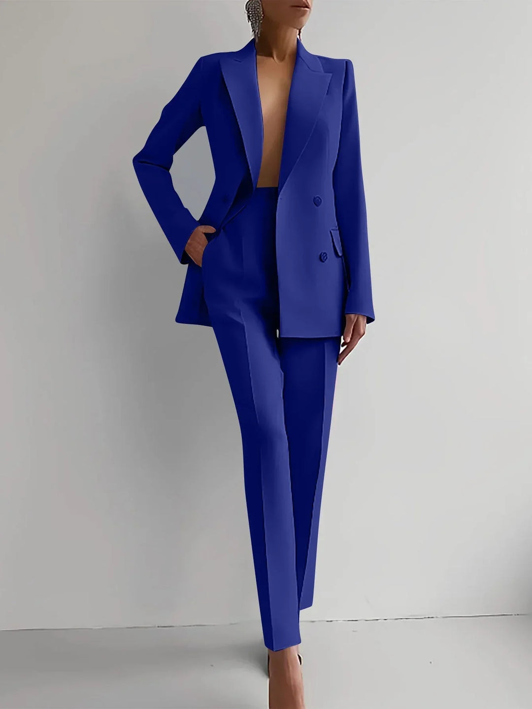 VICTORIA™ | Sleek Tailored Suit - MABEL LONDON