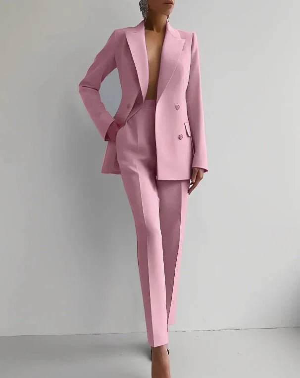 VICTORIA™ | Sleek Tailored Suit - MABEL LONDON