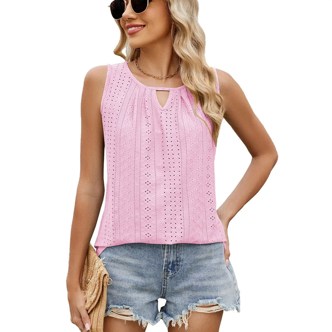 MIRELLA™ – Relaxed Summer Loose Fit Top - MABEL LONDON