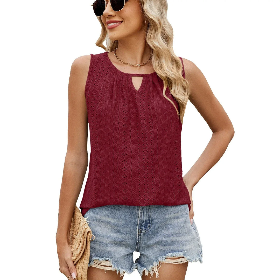 MIRELLA™ – Relaxed Summer Loose Fit Top - MABEL LONDON