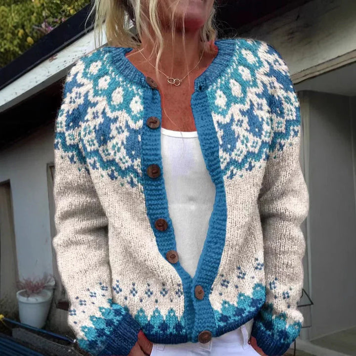 MEVA | VINTAGE ICELANDIC CARDIGAN - MABEL LONDON