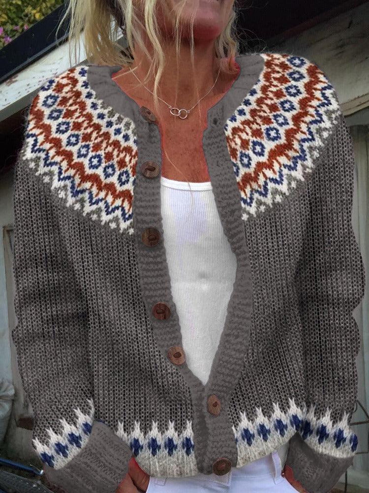 BELLA | VINTAGE ICELANDIC CARDIGAN - MABEL LONDON