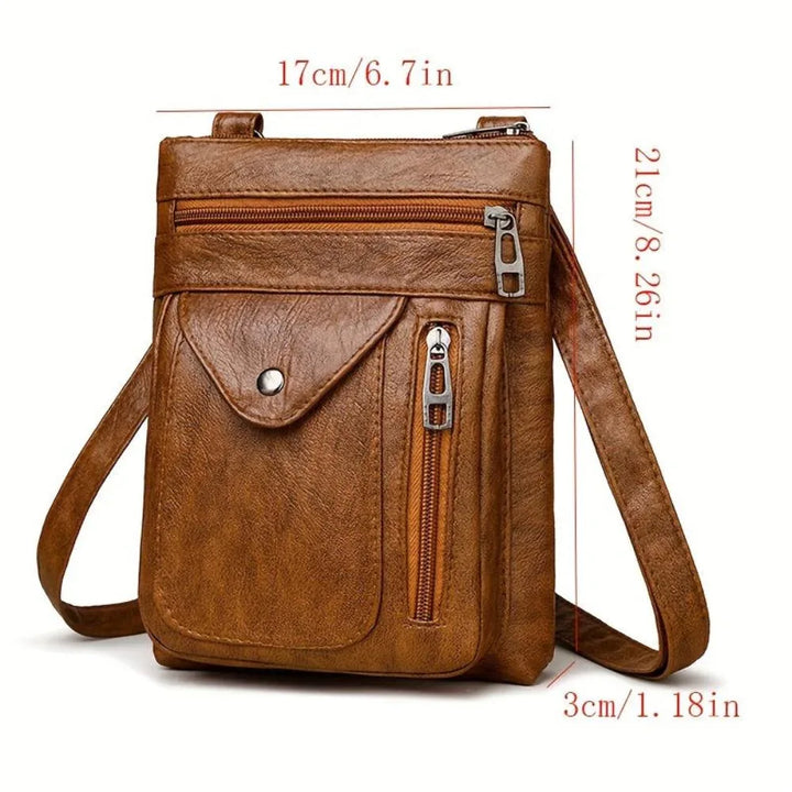 Clara Vintage Crossbody Bag - MABEL LONDON