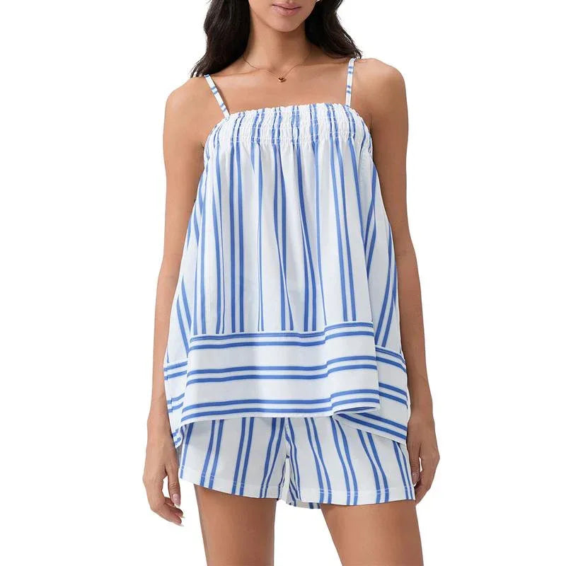 ZARUA™ – Casual Summer Sleeveless Lounge Co-ord - MABEL LONDON