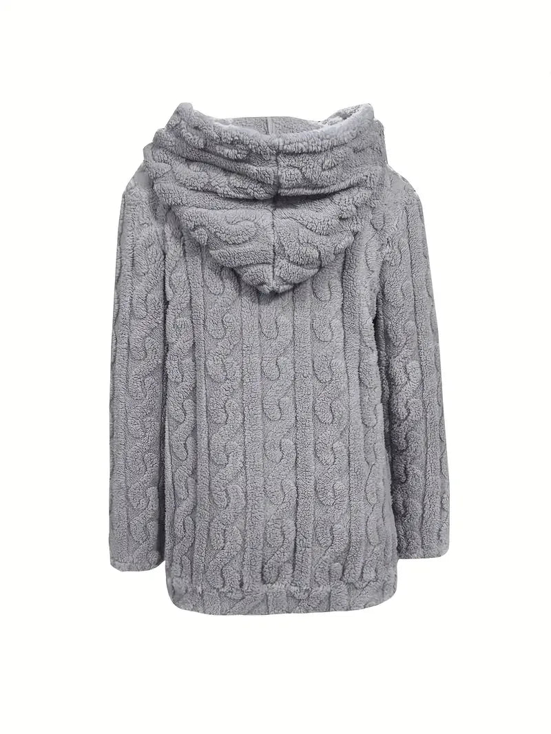 Ruth | Classic Zip-Up Hoodie - MABEL LONDON