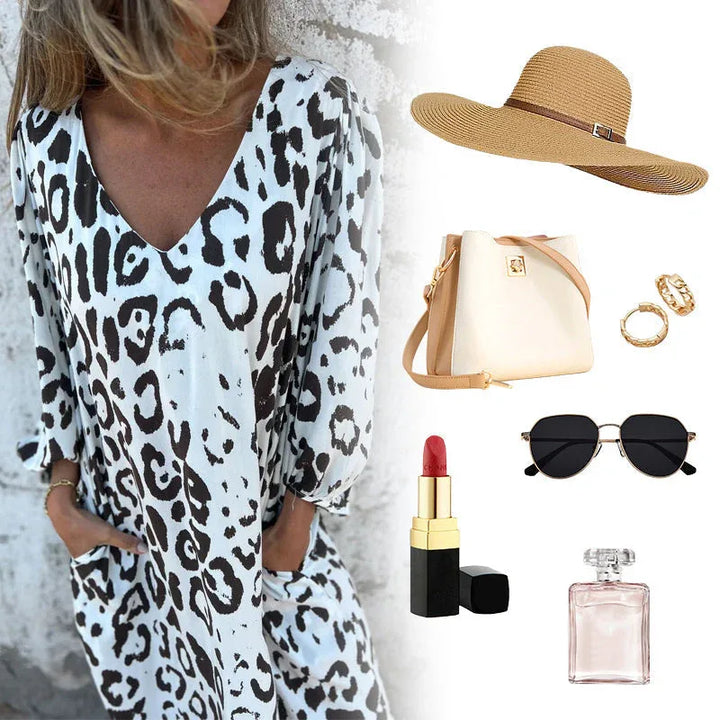 LYNA™ - Wild Elegance Dress - MABEL LONDON