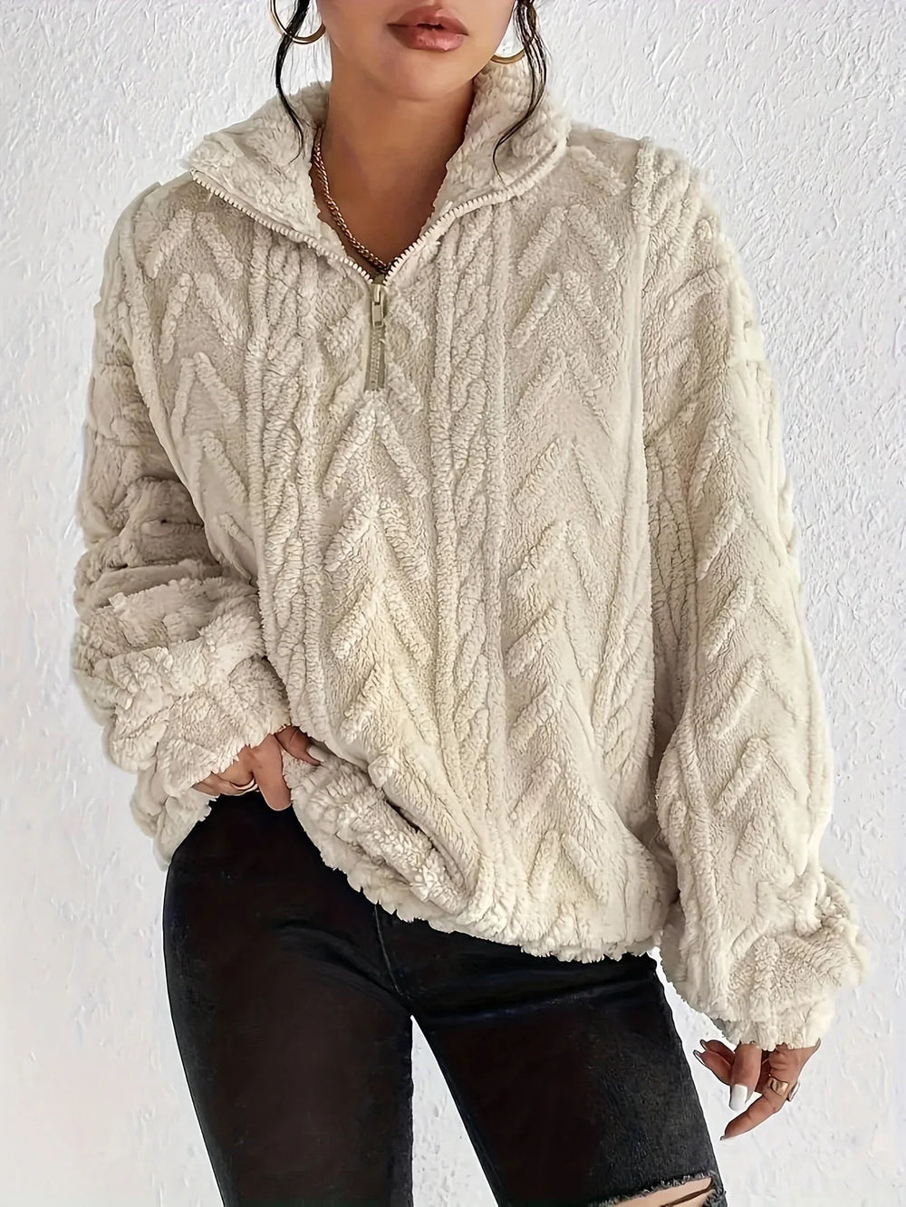 CLARE™ - Warm Knit Sweater - MABEL LONDON