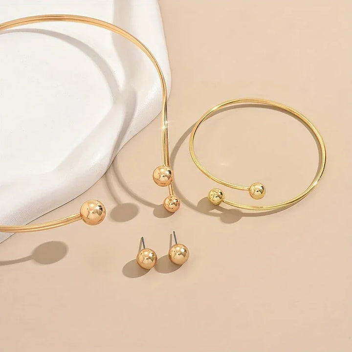 Modern Geometric Jewelry Set - MABEL LONDON
