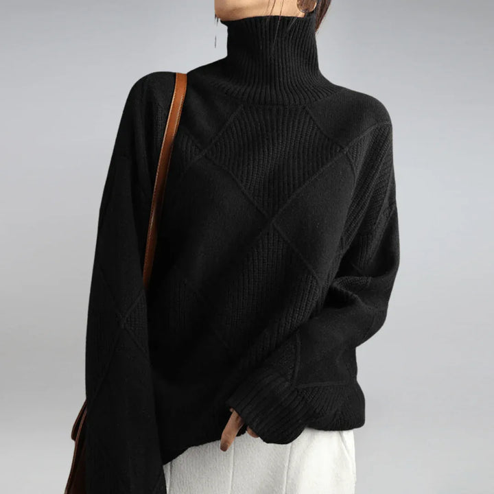Ameline | Soft Turtleneck Sweater - MABEL LONDON