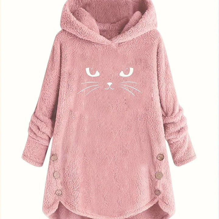 Kira – Cozy Cat Hoodie - MABEL LONDON