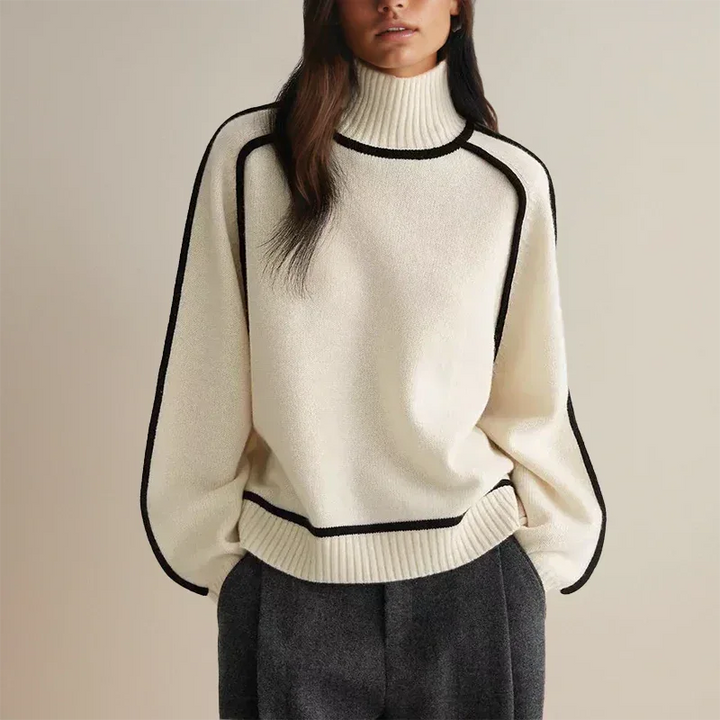 FAYLIN™ - Modern Turtleneck Sweater - MABEL LONDON
