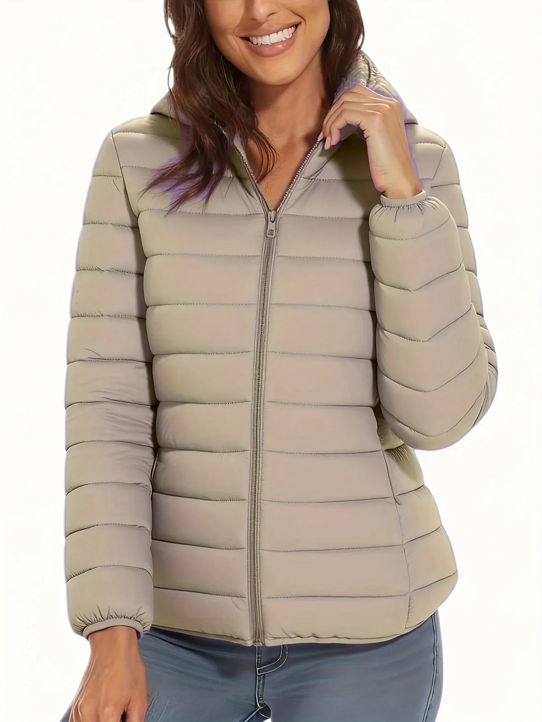 Olivia | Ultra-Light Down Jacket - MABEL LONDON