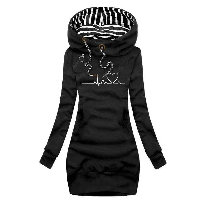 PULSE™ - Cosy Heartbeat Hoodie - MABEL LONDON