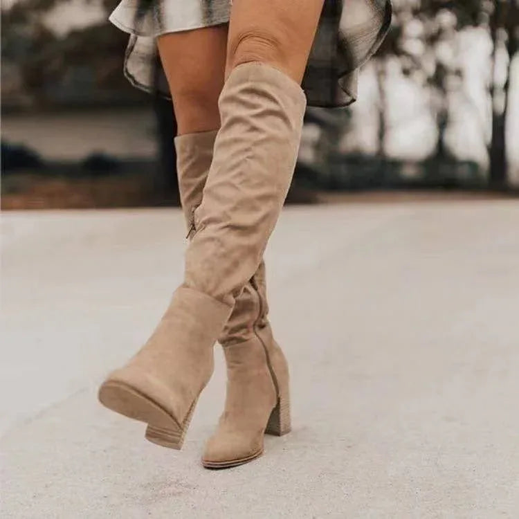 Willow |Suede Boots - MABEL LONDON