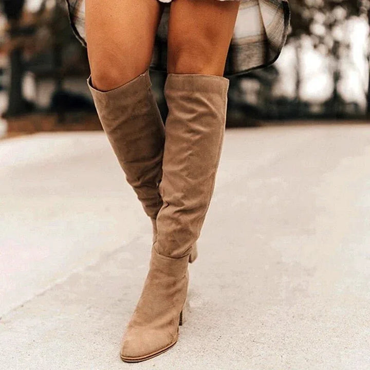 Willow |Suede Boots - MABEL LONDON