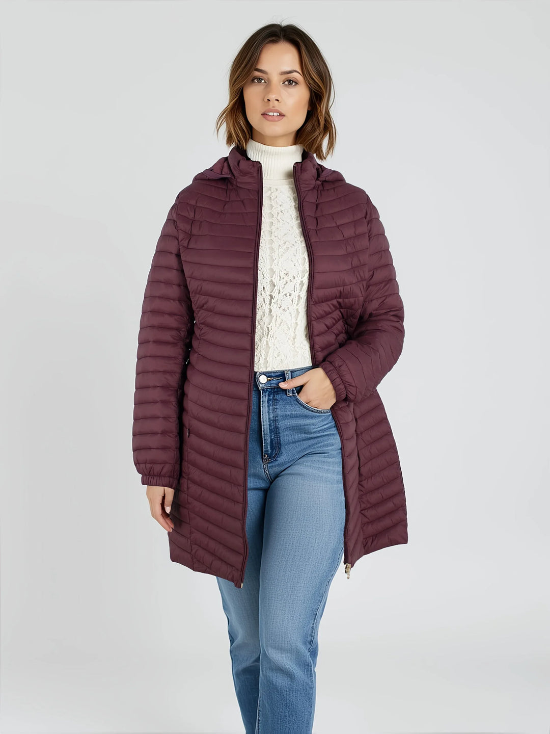 Vani | Ultra-Light Down Jacket - MABEL LONDON
