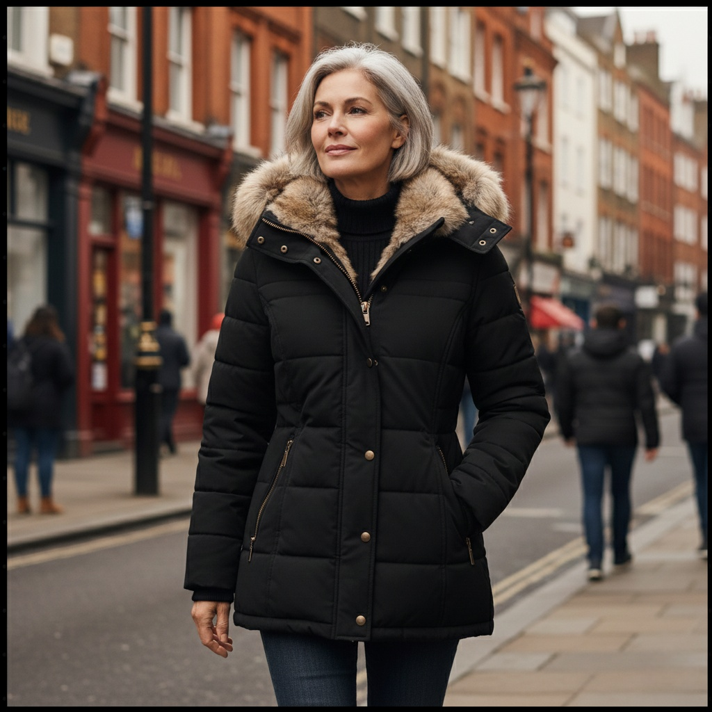 Anna | Fur-Lined Winter Coat