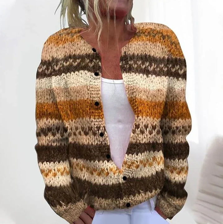 TESSA | BROWN CARDIGAN - MABEL LONDON