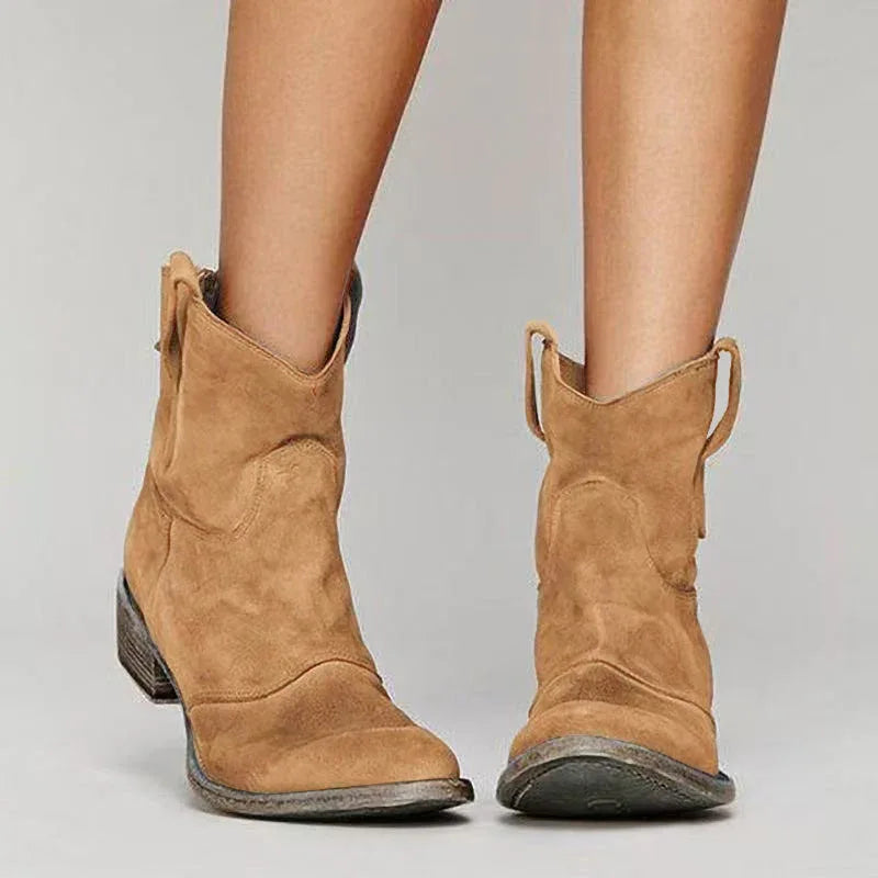 MARIELLE™ - Modern Ranch Boots - MABEL LONDON