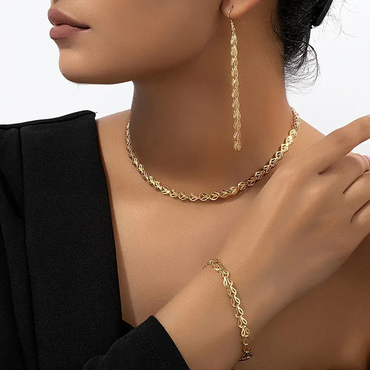 Elegant 3-Piece Jewelry Set - MABEL LONDON