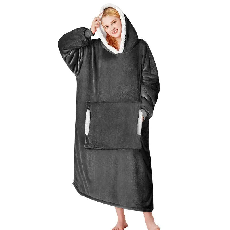 ANGELIQUE™ - Cozy Wearable Blanket Hoodie - MABEL LONDON