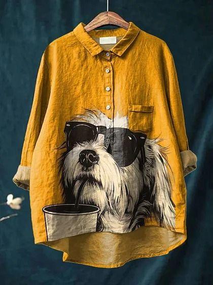 IRIS™ - Dog Art Shirt - MABEL LONDON