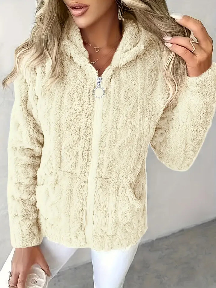 Ruth | Classic Zip-Up Hoodie - MABEL LONDON