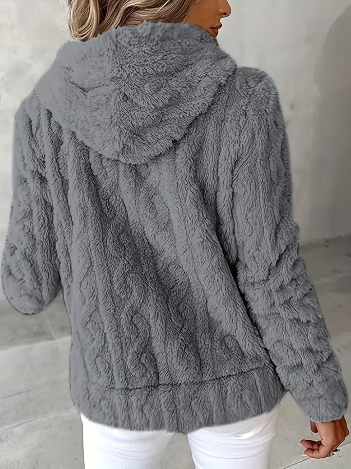 Ruth | Classic Zip-Up Hoodie - MABEL LONDON