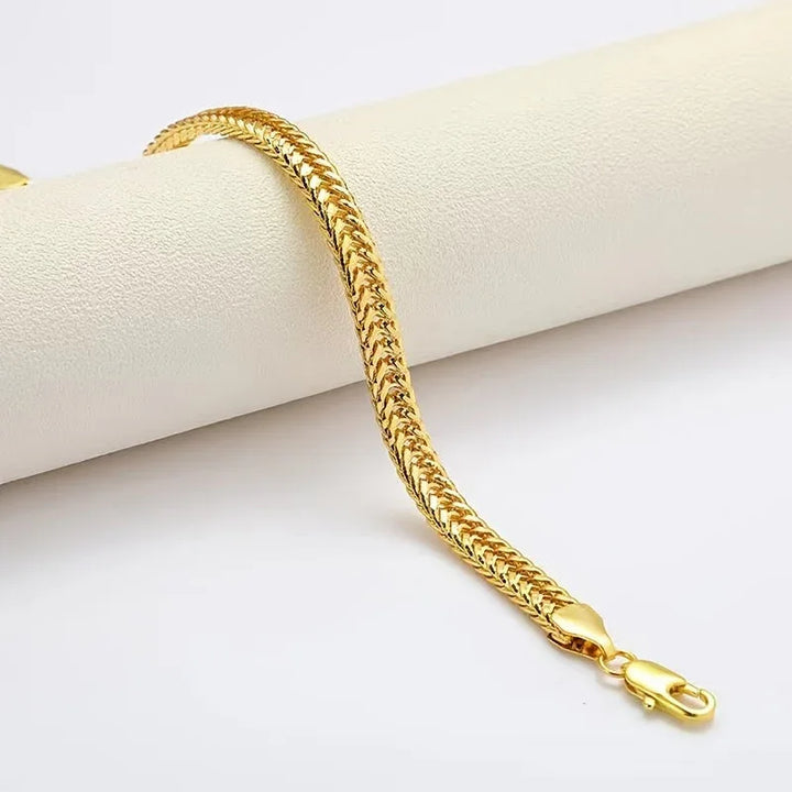 Unisex Fox Tail Necklace & Bracelet Set - MABEL LONDON