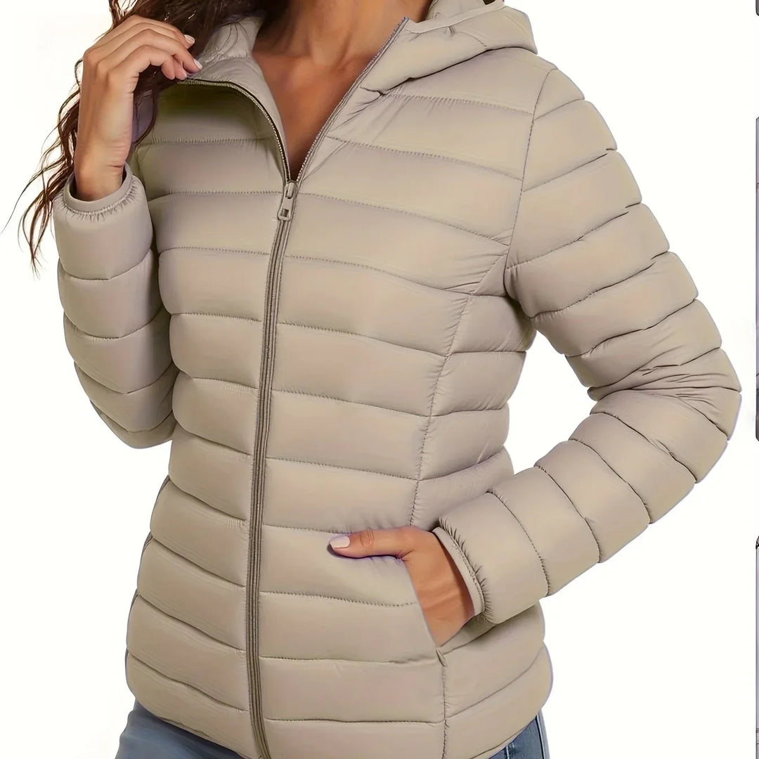 Olivia | Ultra-Light Down Jacket - MABEL LONDON