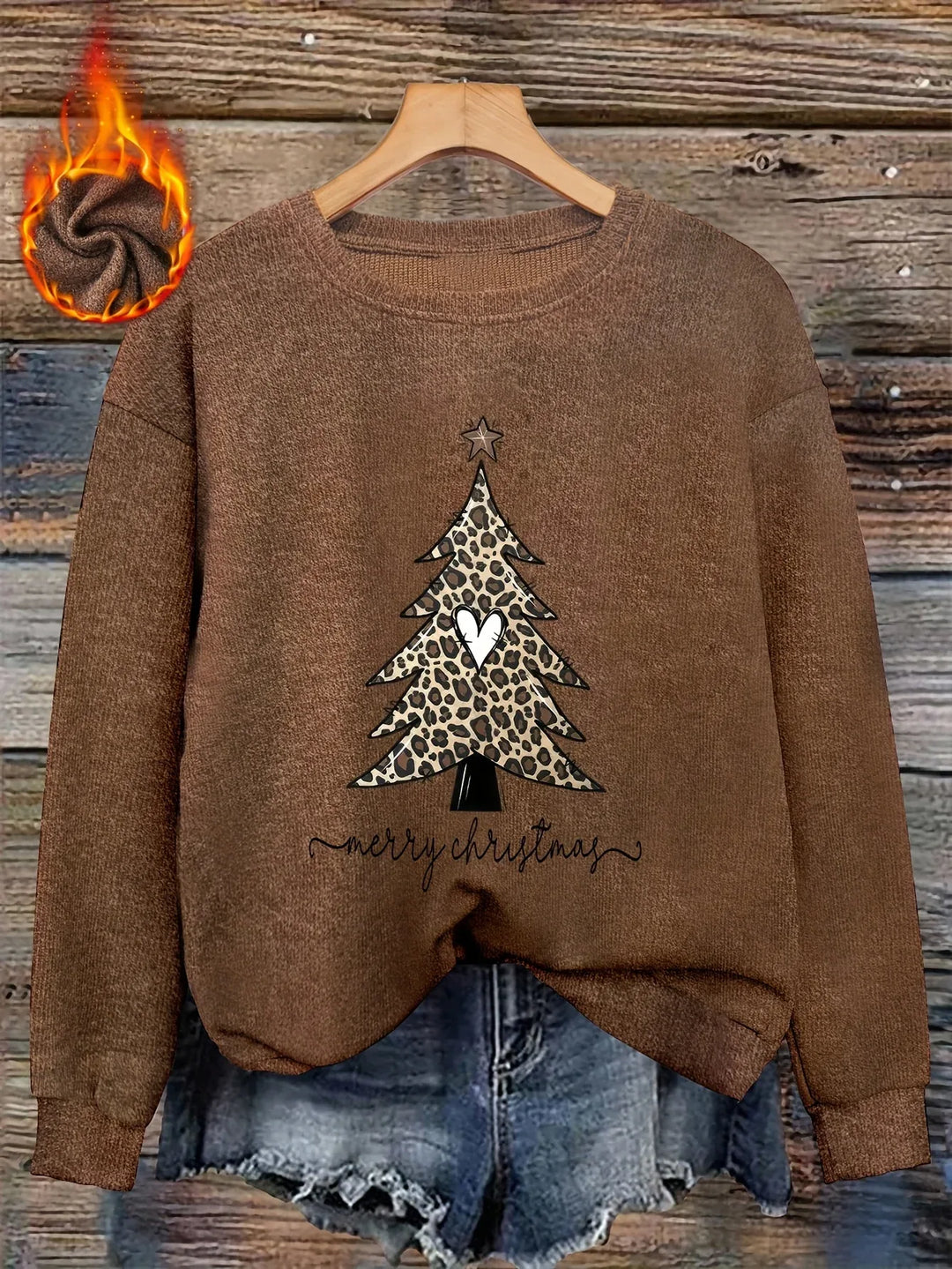 Luna – Fluffy Heart-Button Knit Sweater - MABEL LONDON