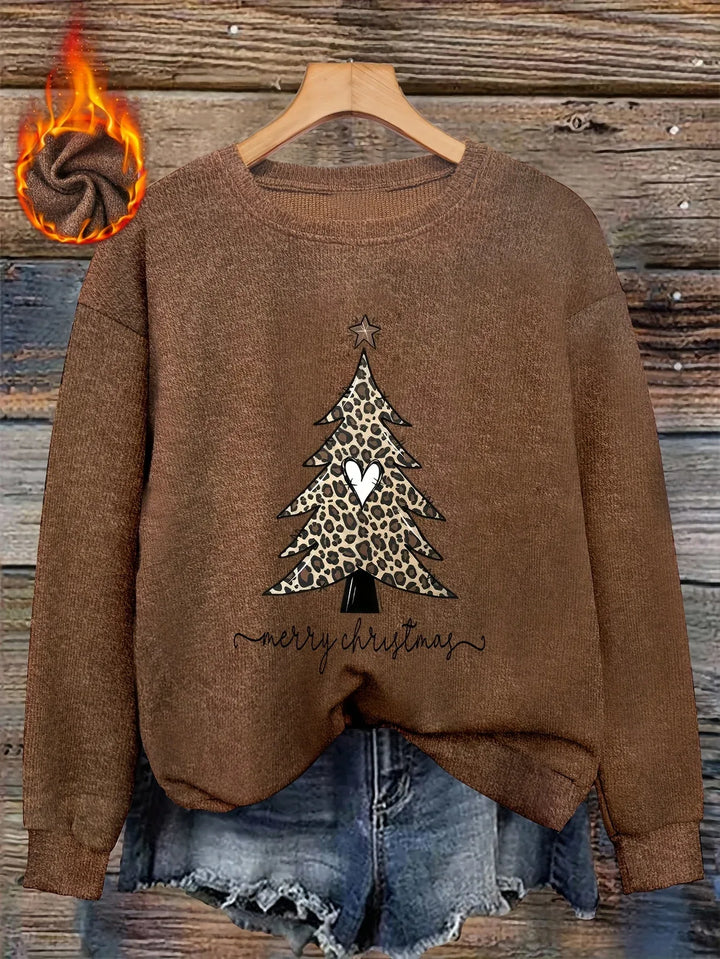 Luna – Fluffy Heart-Button Knit Sweater - MABEL LONDON