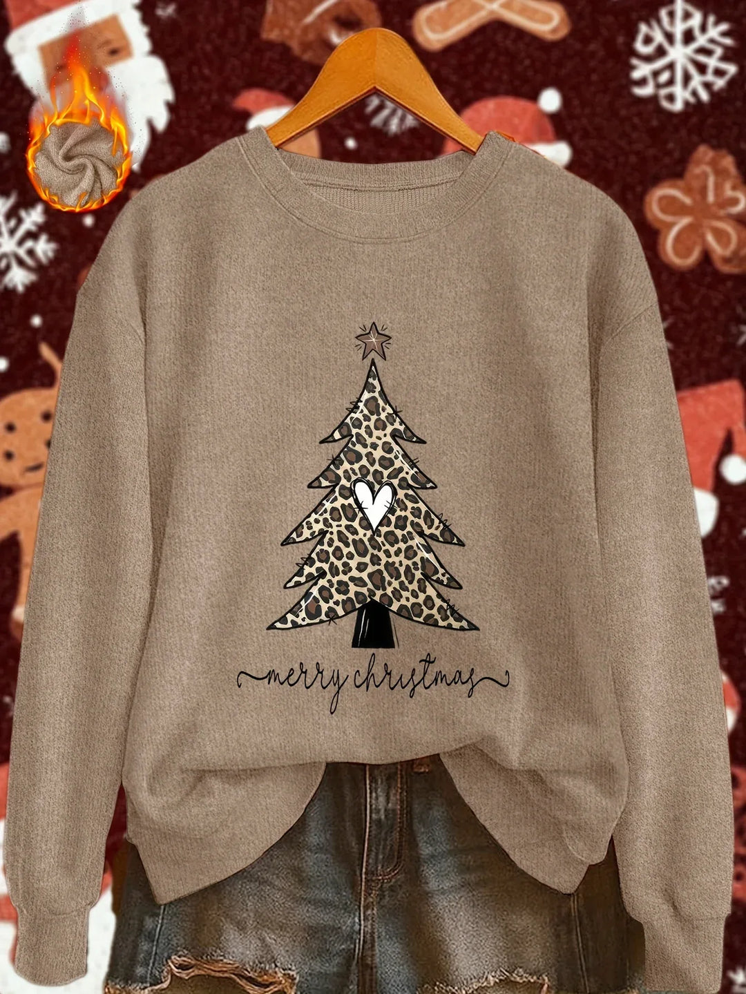 Luna – Fluffy Heart-Button Knit Sweater - MABEL LONDON