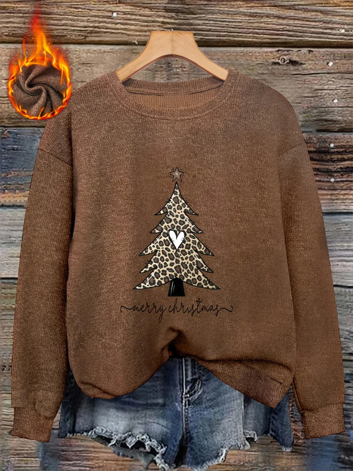 Luna – Fluffy Heart-Button Knit Sweater - MABEL LONDON