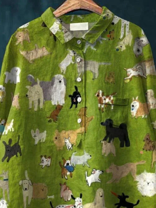 ELLIE™ - Dog Art Shirt - MABEL LONDON