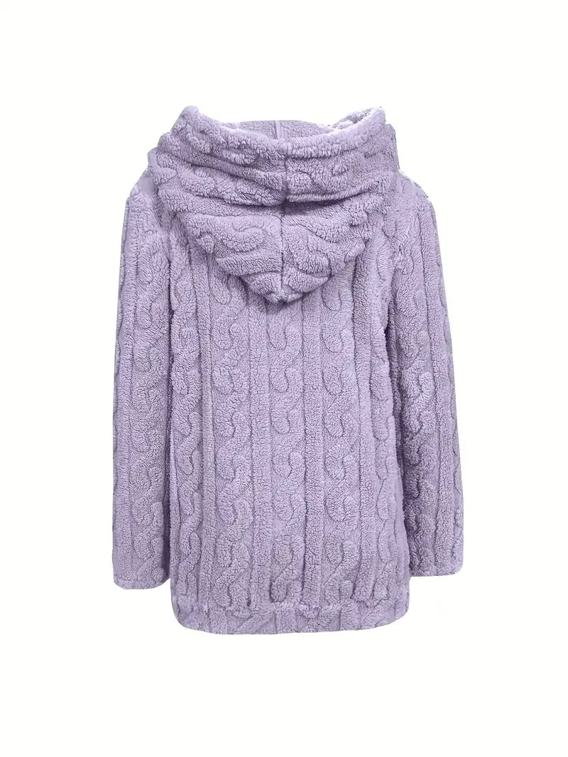 Ruth | Classic Zip-Up Hoodie - MABEL LONDON